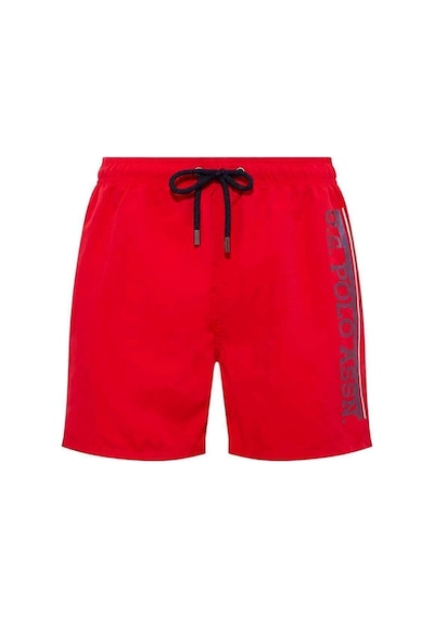 U.s. Polo Assn Erkek Orta Boy Deniz Şortu - 22000 Kırmızı
