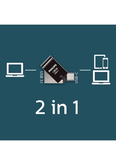 128gb Otg Dual Drive Type-c Ve Usb Flash Bellek
