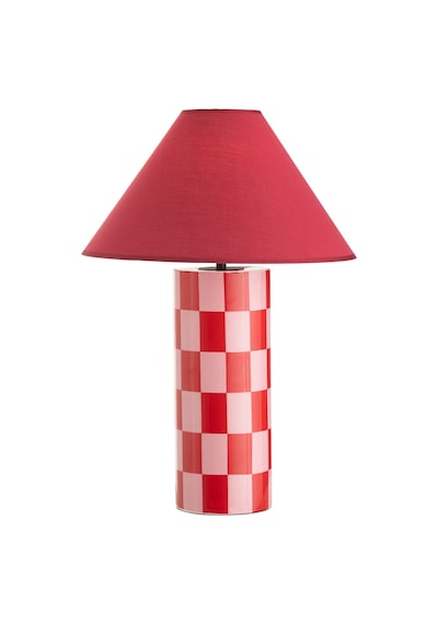 Mudo Home Pıxel Abajur 50cm Pembe Diğer