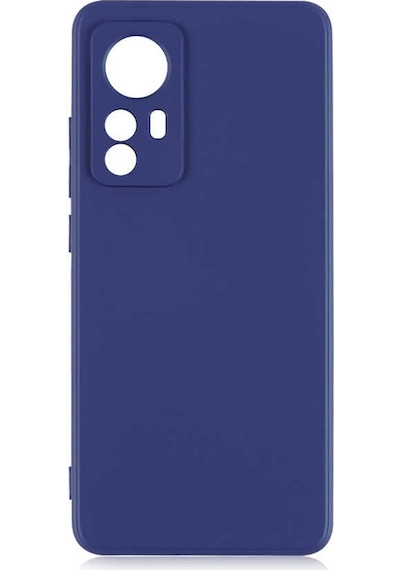 Kilifone - Xiaomi Uyumlu Mi 12 - Kılıf Mat Renkli Esnek Premier Silikon Kapak - Lacivert