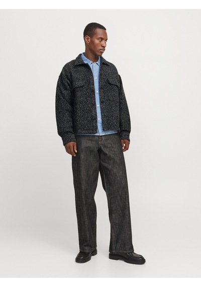 Jorwınter Twıll Overshırt Ls Styd Aw24 Gri