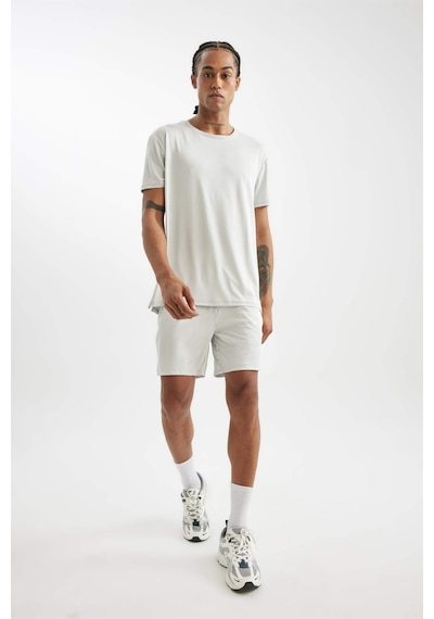 DeFactoFit Standart Fit Normal Kesim Sporcu Kısa Paça Şort C9176AX24AUGR493