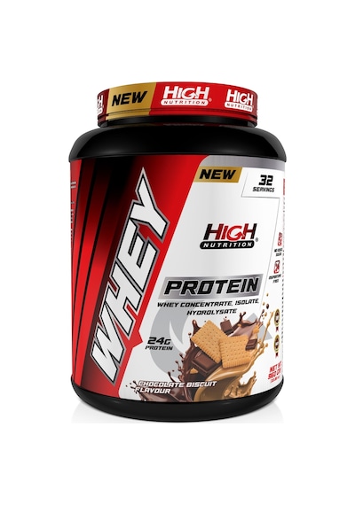 Whey Protein 960 Gr Çikolata Bisküvi Aromalı Protein Tozu 24 Gram Protein 32 Servis