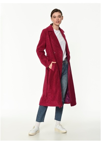 Z6377 Dewberry Bayan Palto-Pembe