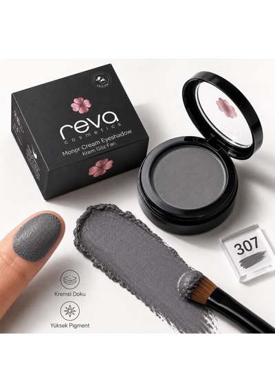 Vegan Krem Göz Farı - No. 307 Temiz İçerik, Uzun Süre Kalıcı & Mono Cream Eyeshadow Diğer