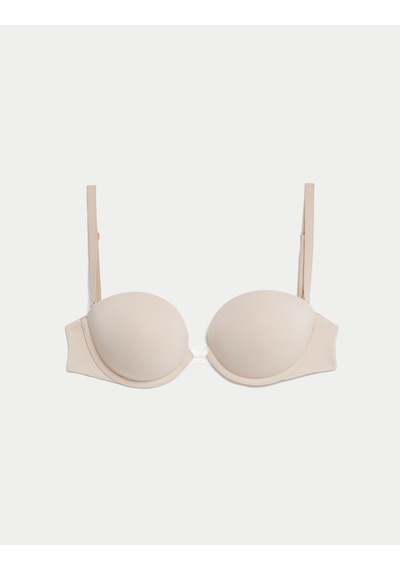 Marks & Spencer Destekli Multiway Push Up Sütyen T33002738 Bej