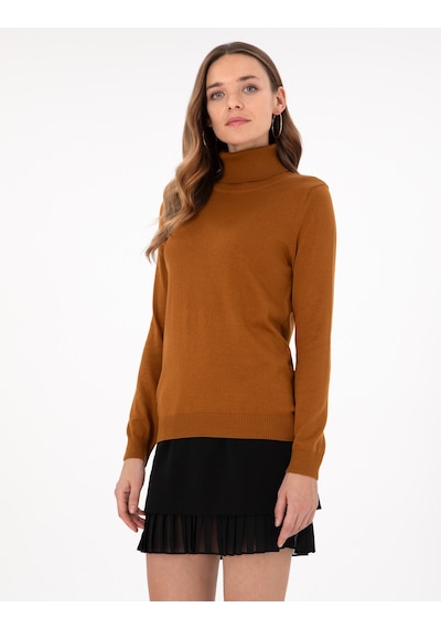 Pierre Cardin Kadın Coconut Kazak /triko 50300786-vr153 Coconut