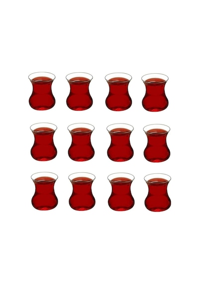 Paşabahçe Aurora Çay Bardak - 12 Li Cam Çay Bardağı