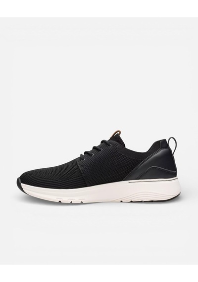 Clarks Motion Trek Mx Black Erkek Siyah Sneakers 26181981 Siyah