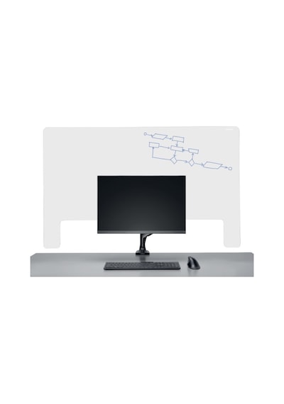 Kensington KGuard™ Monitöre Monte Şeffaf Akrilik Masa Bölme Ekranı (627506)