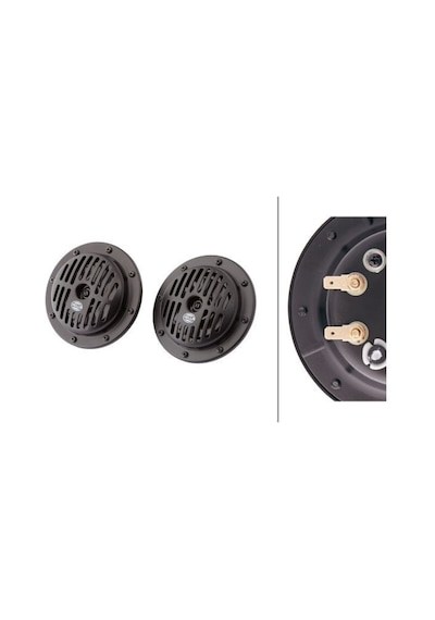Korna - 574 - 12v Süper Ton Set Korna 310-380 - Almparca - Hz Perçinli