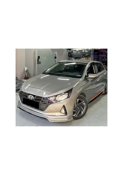 Hyundai İ20 Ön Ek Plastik Siyah Karlık-ön-ek-bodykit 2019 Ve Üzeri