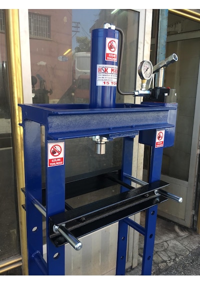 15 Ton Kollu Manuel Hidrolik Pres