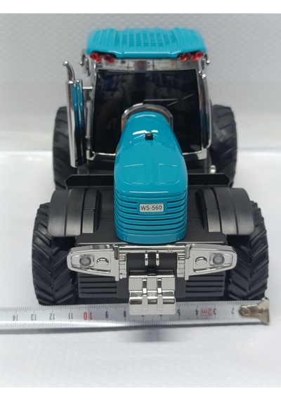 Traktör Şeklinde Bluetooth Hoparlör Şarjlı Kablosuz Speaker Fm Sd Kart Usb - Mavi- Tek Ebat