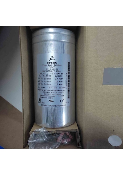 B32343c4022a80 480v 2.4kvar Trimer Kondansatör