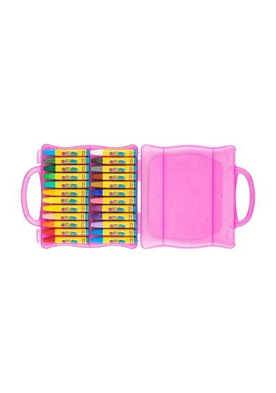 Bigpoint Pastel Boya 24 Renk - Pembe Çanta 3'lü Paket