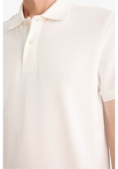 Defacto 26y801002809 Kırık Beyaz Erkek T-shirt E9504ax/wt32 Kırık Beyaz