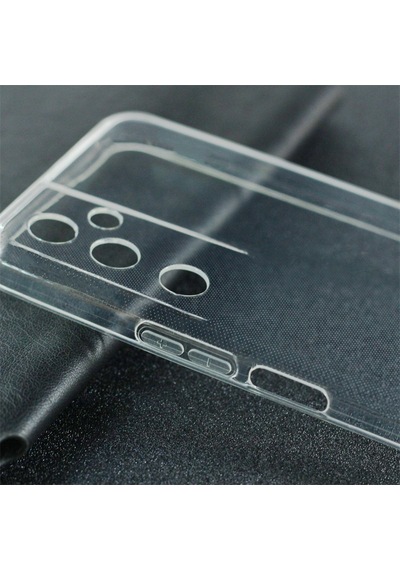 Tecno Pova Neo 2 İle Uyumlu Kılıf Şeffaf Kamera Korumalı Esnek Silikon Telefon Kılıfı Kapak