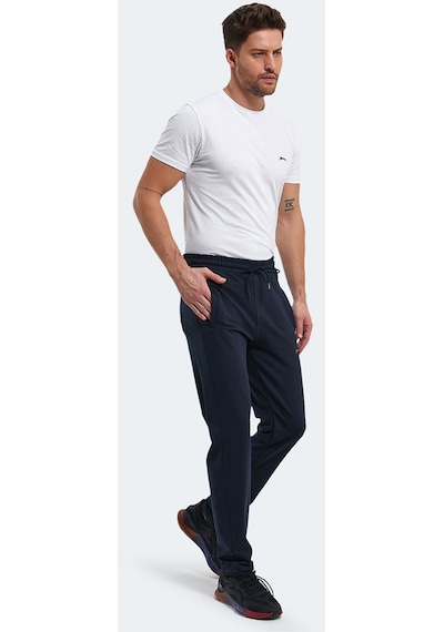 Slazenger OLIVA IN Erkek Cepli Lacivert Eşofman Altı