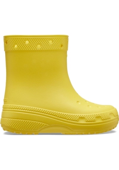 Crocs Classic Boot K Navy Çocuk Yağmur Botu 208544-75y Sarı-1675 Sarı