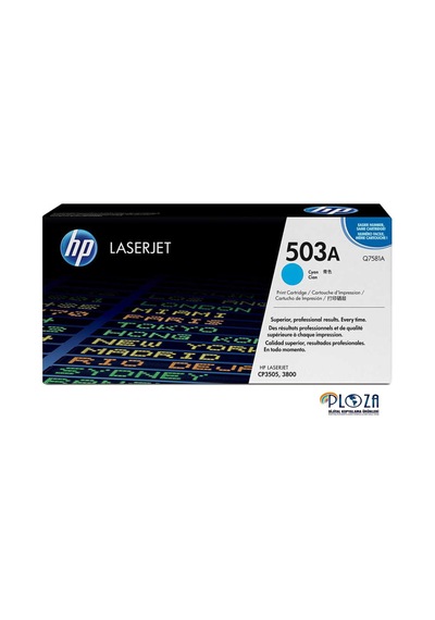 Hp 503A Q7581A Mavi Toner