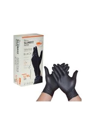 Slimfit Eldiven Siyah L 100'lü 20'li Paket