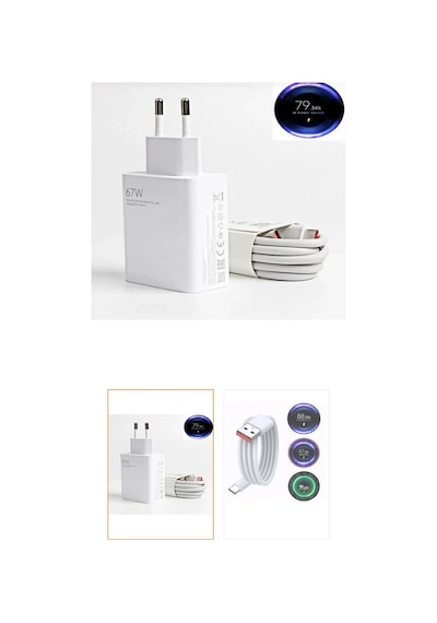 67w Redmi Note Poco Oppo Realme Vivo Tecno Şarj Aleti Type C 67w Ultra Hızlı