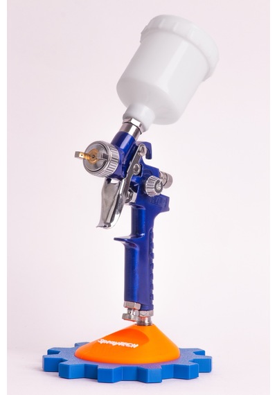 Spraytech H2000 Mini Rötüş Tabancası 0.8 MM. Havalı Profesyonel Üst Depo Boya Tabancası