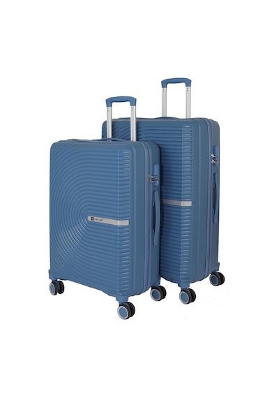 Mçs Polipropilen 2'li Valiz Seti Büyük & Orta V374 Sky Blue