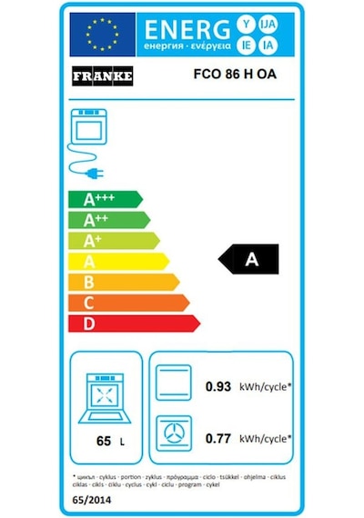 Franke FCO 86 H 65 LT Ankastre Fırın Bej