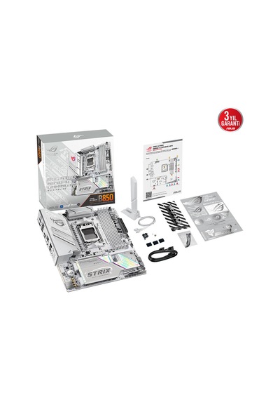 Asus Rog Strıx B850-g Gamıng Wıfı, 4xddr5, 4x M2, Hdmı, Dp, 2xtype-c, Wi-fi 7, Bluetooth V5.4, Am5 S