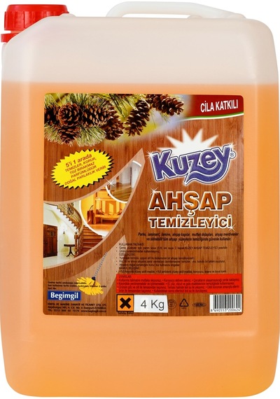 Kuzey - Ahşap Temizleyici 4 L