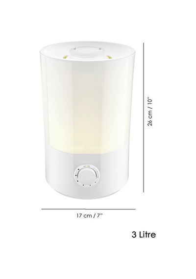 3 Litre Ultrasonik Oda Hava Nemlendirici 7 Renk Ledli Aromatera