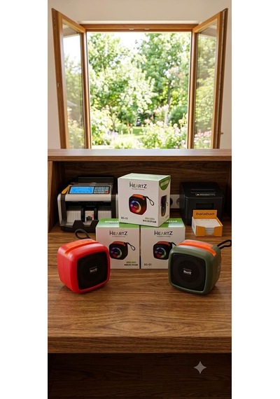 Bluetooth Hoparlör, Rgb Led Işıklı, Telefon Standlı, Usb Flash Bellek Ve Aux Destekli, Taşınabilir Speaker A Kalite 4 Ayrı Renk Seçenekli Şarjlı Bluetooth Speaker Siyah