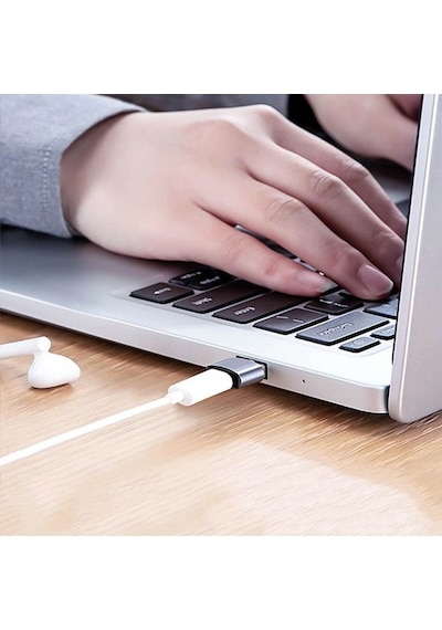 Divex Type-c Dişi Usb3.0 Erkek Otg Adaptör Çevirici Gri Dc-178
