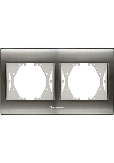 Panasonic Thea Blu Inox Beyaz İkili Çerçeve Wbtf08025ın Tr