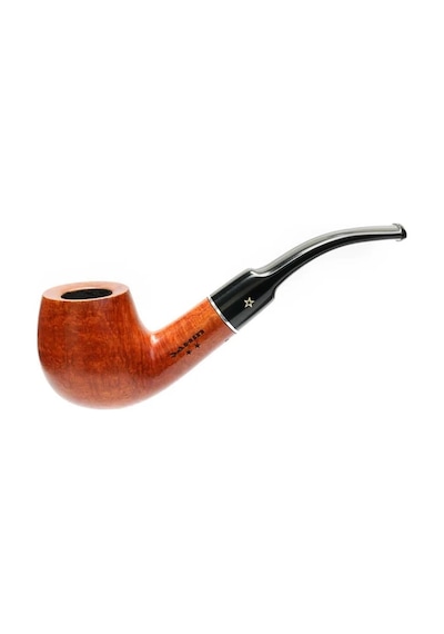 Şahin Sarı Yıldız 170 9mm. Filtreli Ebonit Saplı Pipo 237210