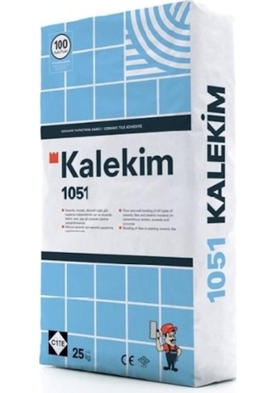 Kalekim 1051 Seramik Yapıştırma Harcı 25 KG
