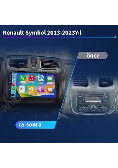 Renault Symbol 2013-2023yıl 2gb Ram 32gb Rom Multimedya Carplay