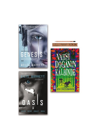Genç Timaş Oasis - Genesis - Vahşi Doğanın Kalbinde Roman Set 3 Kitap
