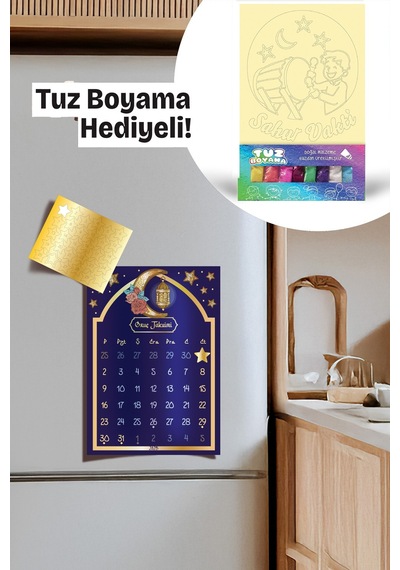 Çocuklar İçin Oruç Çizelgesi, Ramazan Ayı Oruç Çizelgesi,ramazan Sticker, Süpriz Hediyeli Belirtilmemis