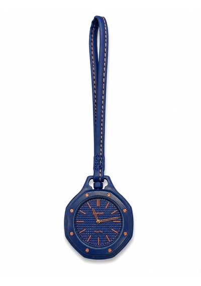 Duostyle 2'si 1 Arada Analog Kol Saati Ve Çanta Saati Silikon Kordonlu Unisex Lacivert