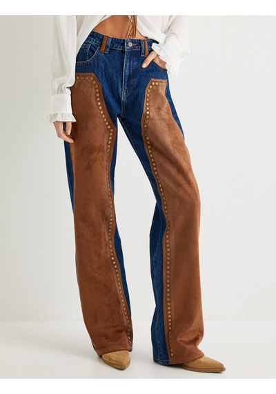 Koton Kot Pantolon Düz Paça Süet Görünümlü Normal Bel Düğmeli - Straight Fit Jeans Koyu İndigo 5wal40212md Dark Indigo İndigo Koton Kot Pantolon Düz Paça Süet Görünümlü Normal Bel Düğmeli - Straight Fit Jeans Koyu İndigo 5wal40212md Dark Indigo İndigo