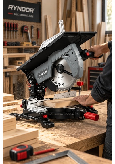 Heilber Ryndor Hm305a 305 Mm 2000w Profesyonel Gönye Kesme Makinesi 4200 Dev/dak