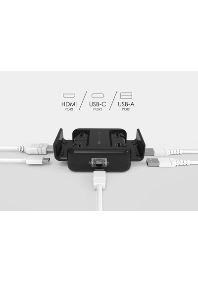 Usb C Hub 5 İn 1 Hdmı 4k Rj45 Ethernet 2x Usb 3.0 60w Pd Şarj Çoklayıcı Dönüştürücü Adaptör Laptop Apple Uyumlu MacBook Tablet