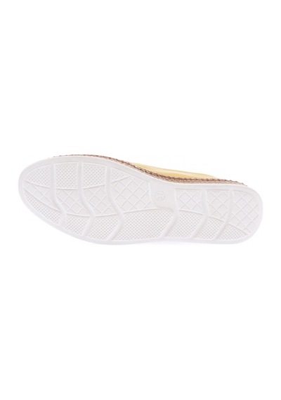 Dgn P25-22y P25-1512-R2616 Soft Anatomic Footwear Deri Kadın Ayakkabı Sarı