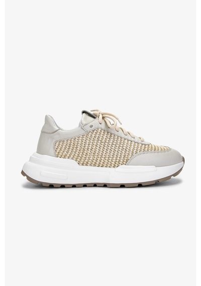 Valmenti Kadın Deri & Tekstil Sneakers & Spor Ayakkabı 1123 610 Bn Ayk Y25 Bej Dr/bej Hsr Bej