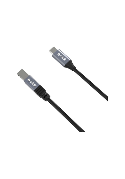 S-link Sl-u2004 Usb2.0 1.5m Metal Başlıklı Siyah Yazıcı Kablosu
