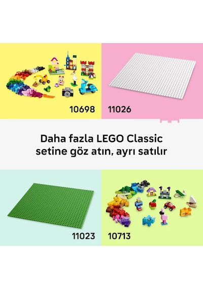 LEGO® Classic Renkli Yaratıcı Yapım Parçaları 11045 - 5 Yaş Üzeri için 14 Model Oluşturulabilen Oyuncak Yapım Seti (820 Parça)