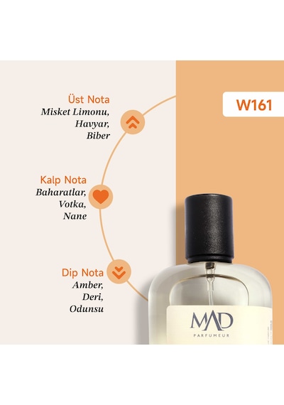 Mad W161 Selective Erkek Parfüm EDP 100 ML
